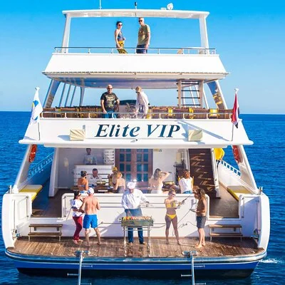 Elite VIP Cruise Hurghada – Luxury Boat Trip to Orange Bay with Lunch