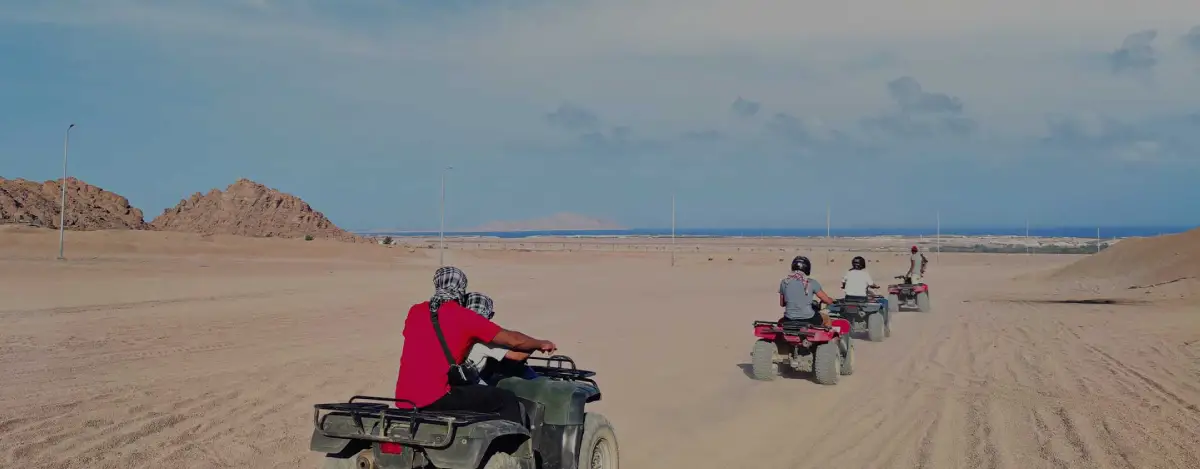 Makadi Quad Tour Meer und Wüste