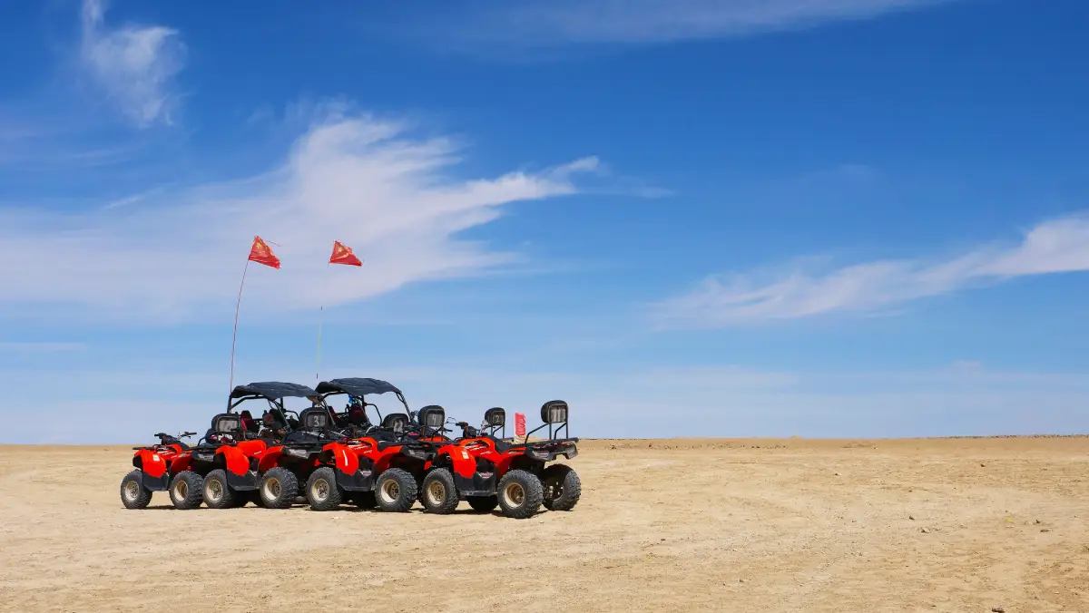 5-Stunden Quad-Tour Hurghada - Quad fahren in der W&uuml;ste bei Sonnenuntergang