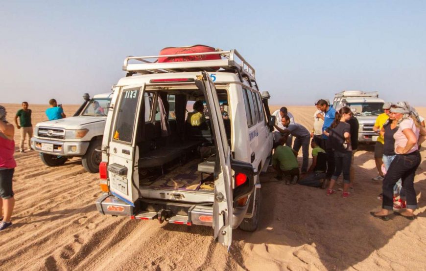 wüstensafari hurghada mit dem Jeep