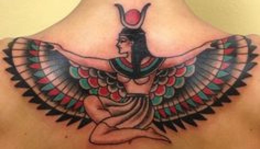 Hathor Göttin Tattoo