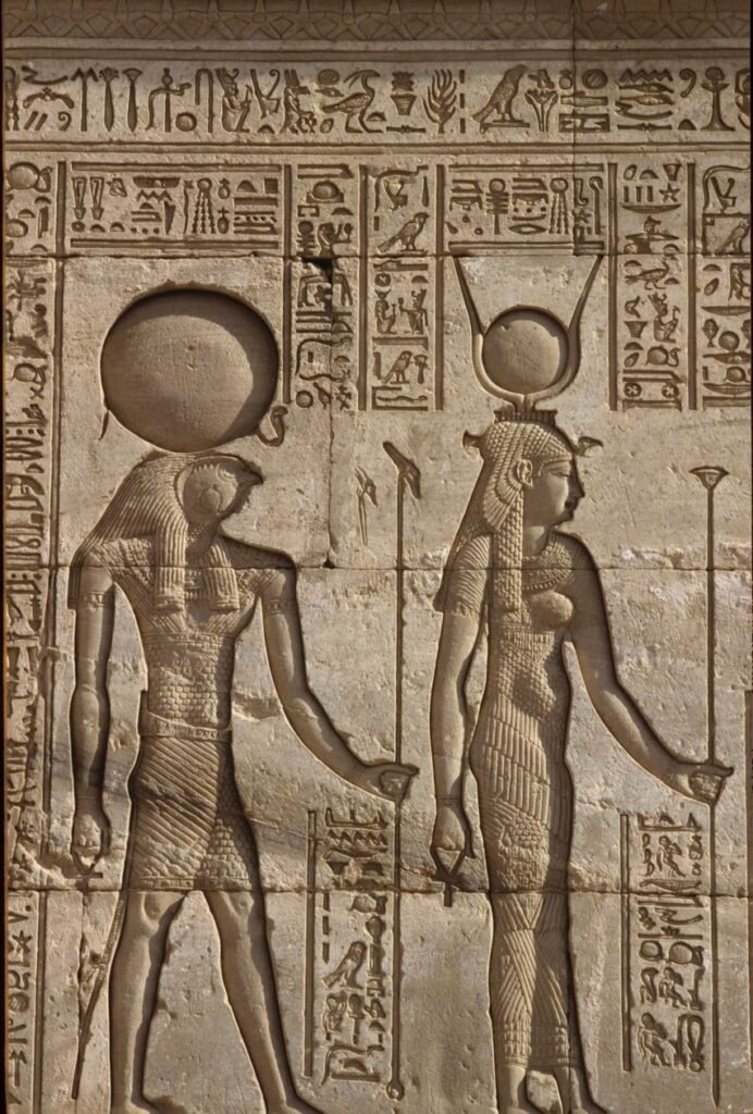 Horus and Hathor