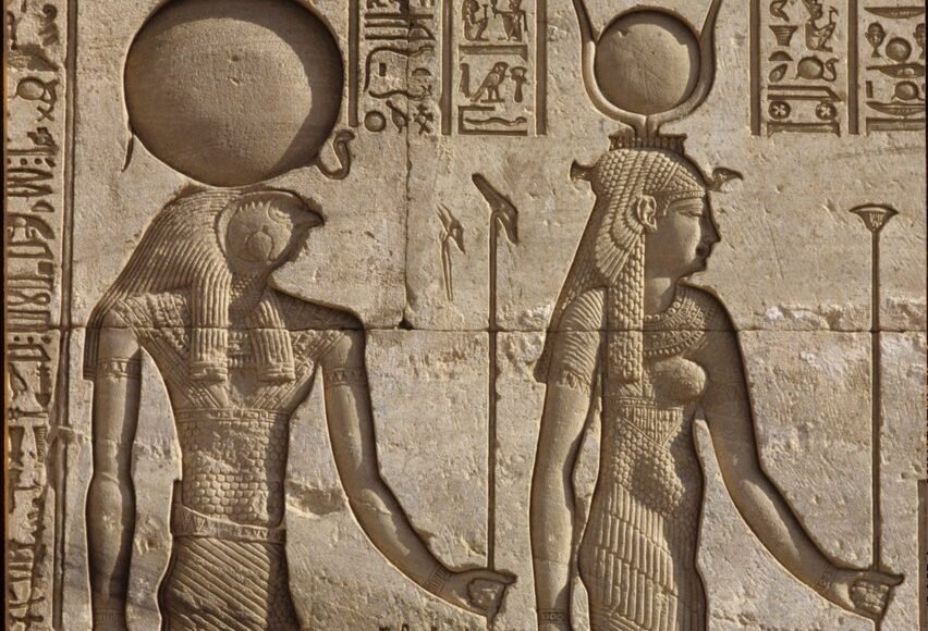 Horus and Hathor